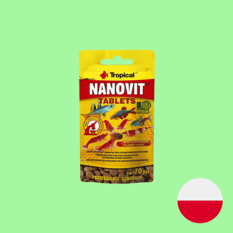 RAÇÃO NANOVIT TABLETS 10G