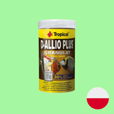 RAÇÃO TROPICAL D-ALLIO PLUS GRANULAT - POTE 60G