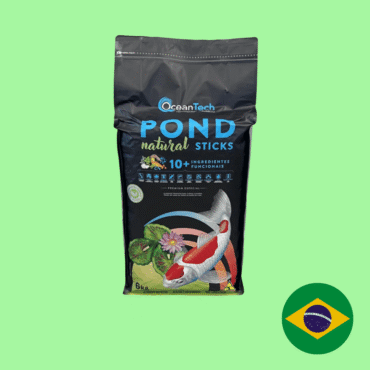 RAÇÃO OCEAN TECH POND NATURAL STICKS BAG 6KG