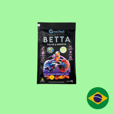 RAÇÃO OCEAN TECH BETTA COLOR E GROWTH SACHET 6G